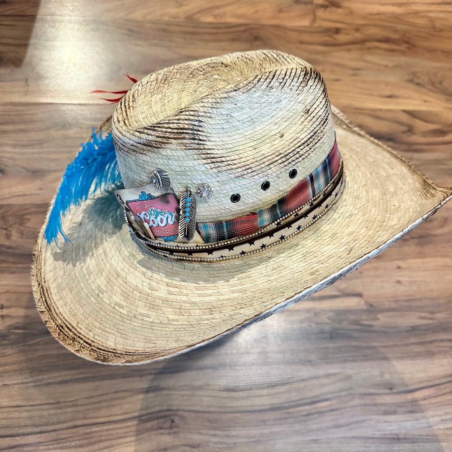 Wild Horses Straw Hat - SOLD