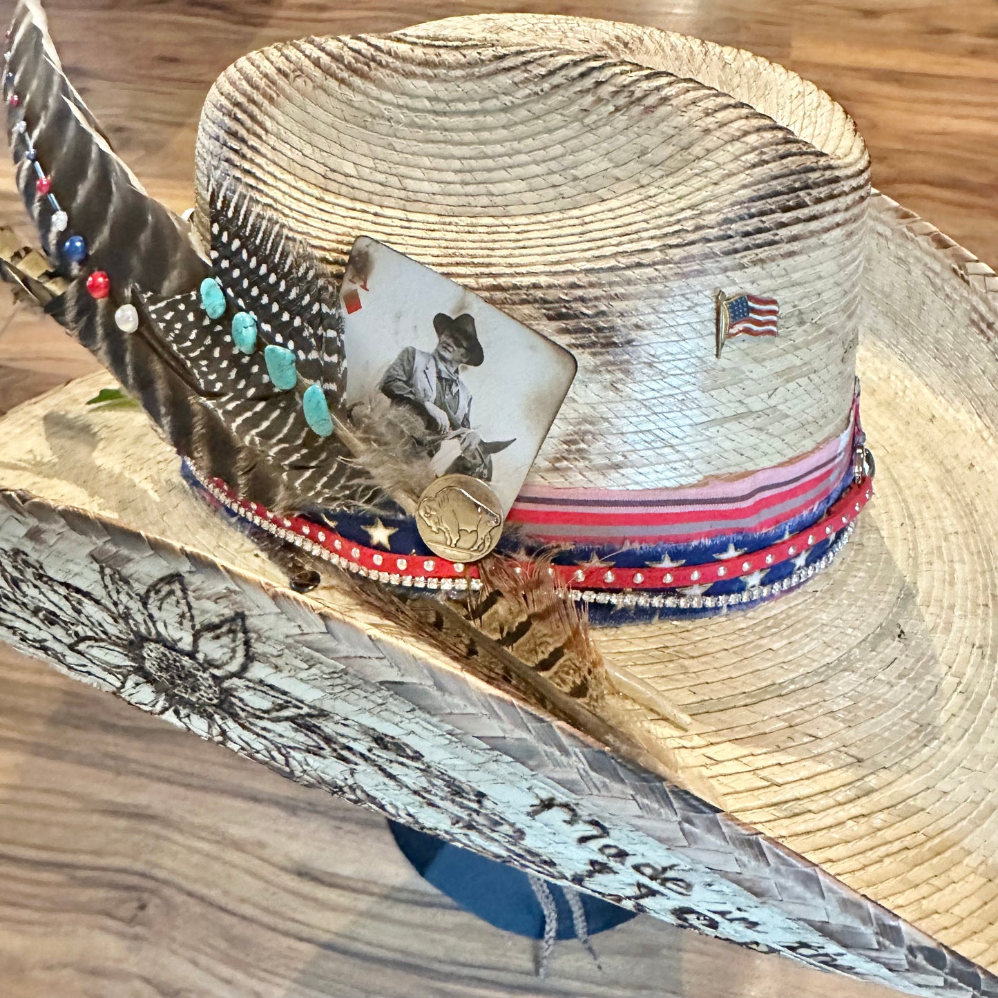 Merica Darlin Straw Hat