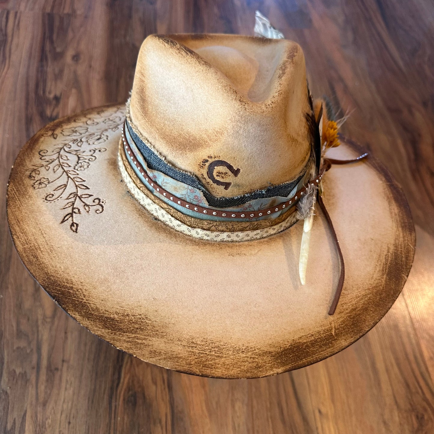 Custom Charlie Horse Hat - SOLD