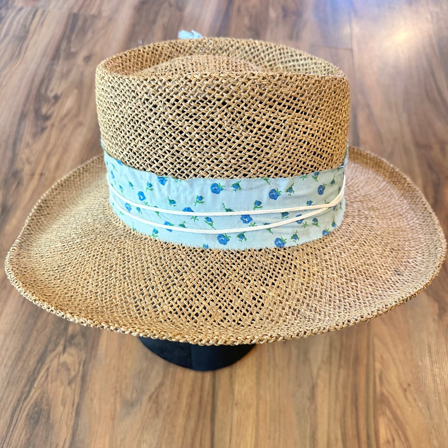 Blue Bird Straw Hat