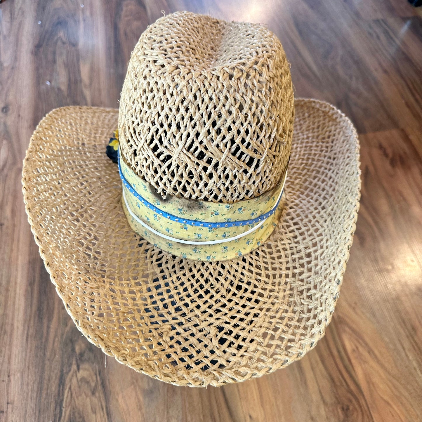 Sunset Ride Vintage Straw Hat