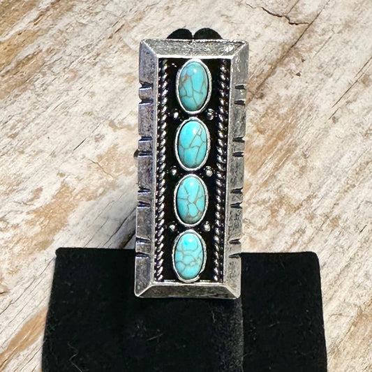 Four Bar Western Adjustable Ring