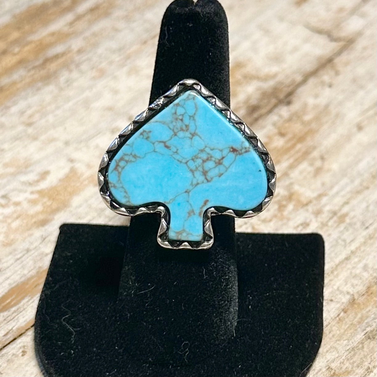 Turquoise Club Western Adjustable Ring