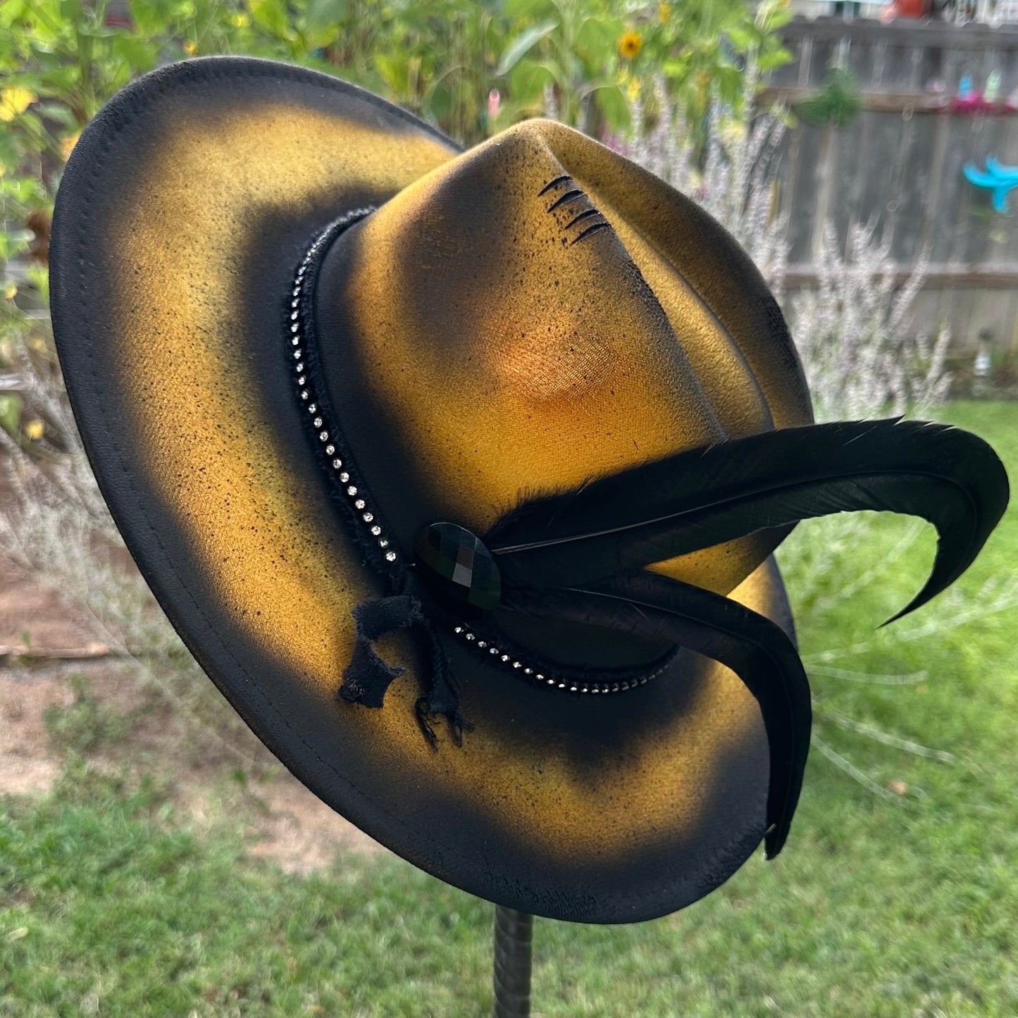 Yellow Rose Custom Hat