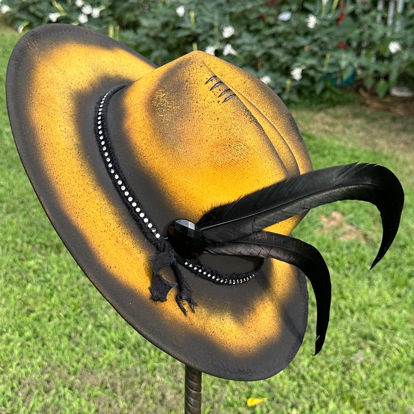 Yellow Rose Custom Hat