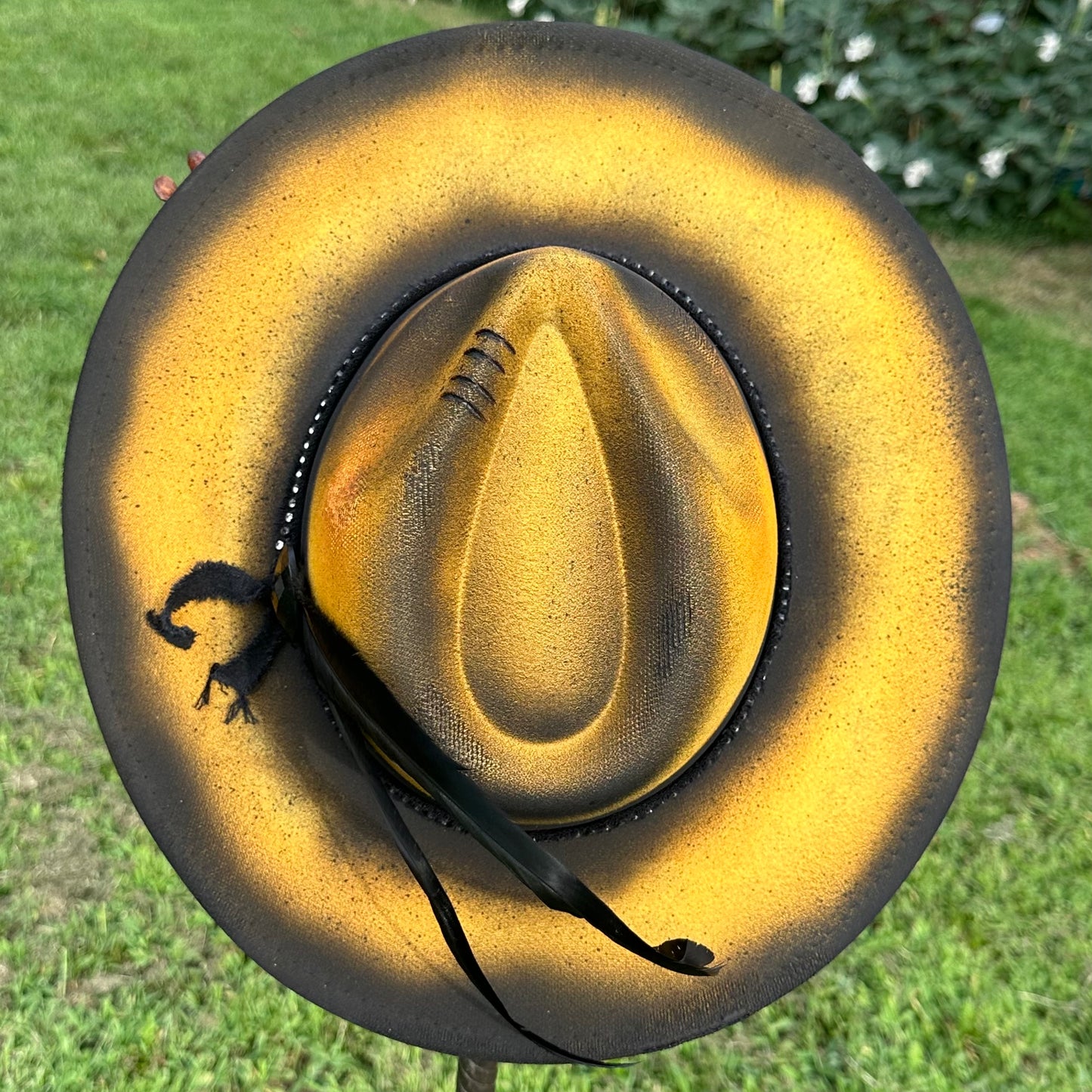 Yellow Rose Custom Hat