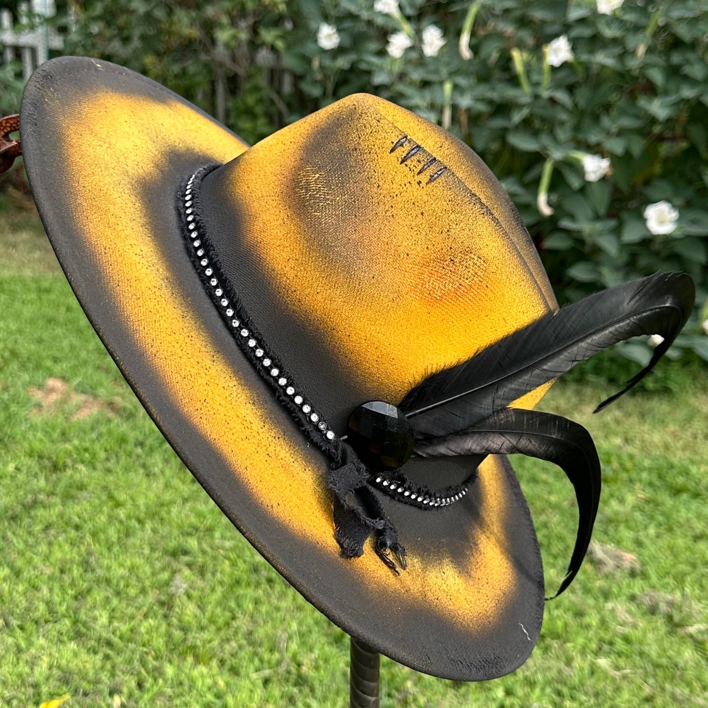 Yellow Rose Custom Hat