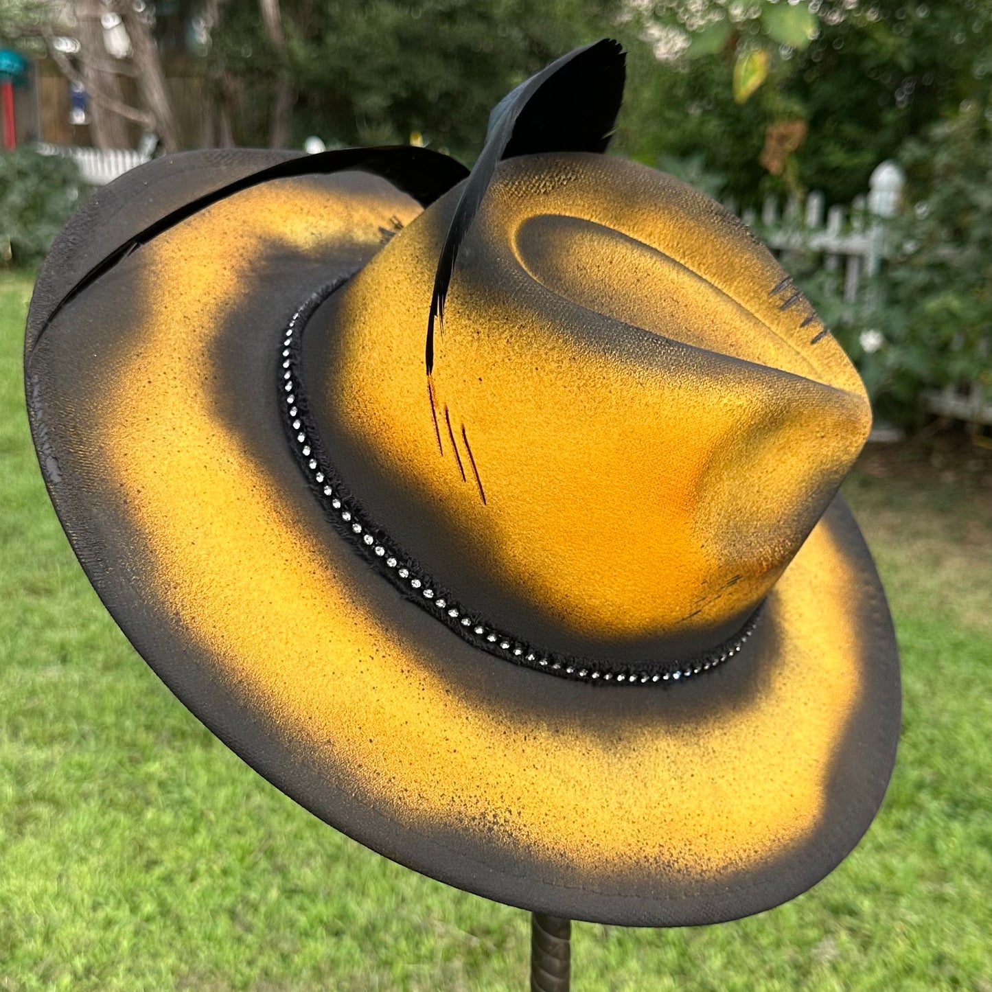 Yellow Rose Custom Hat