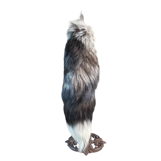 Silver Fox Fox Tail - Purse Accessory