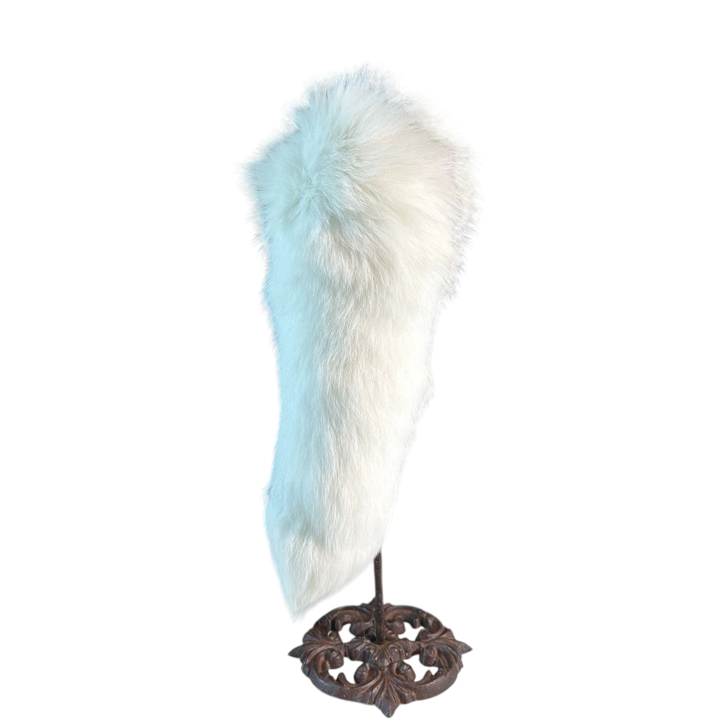 White Fox Fox Tail - Purse Accessory