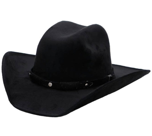 Kids Suede Cowboy Hats