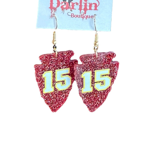 CHIEFS 15 Earrings