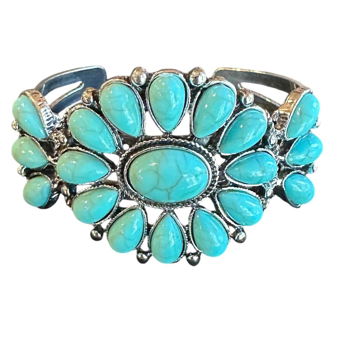 Turquoise Conco Cuff Bracelet