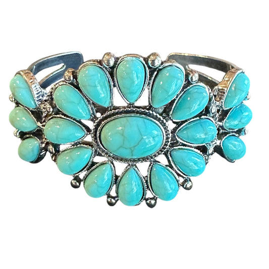 Turquoise Conco Cuff Bracelet