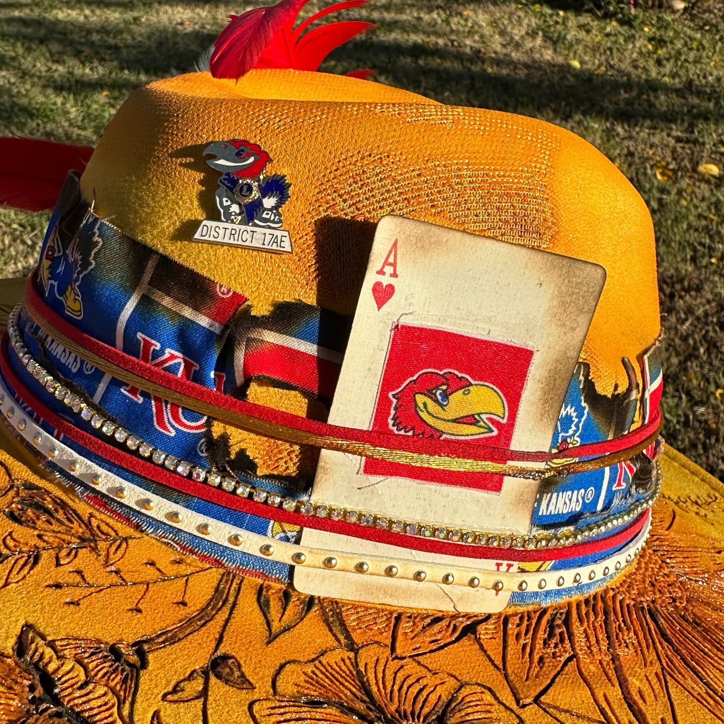 KU Kansas University Jayhawks Custom Hat