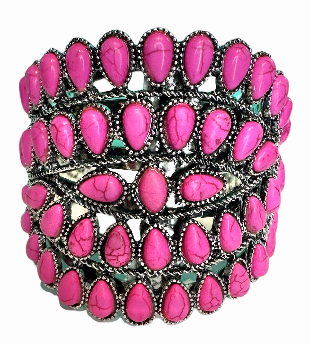 Extra Large Cuff Bracelet - Several Colors Available