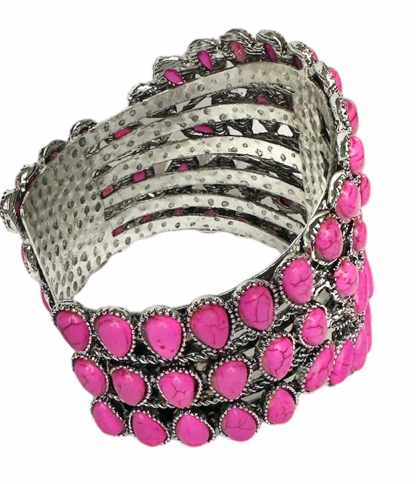 Extra Large Cuff Bracelet - Several Colors Available