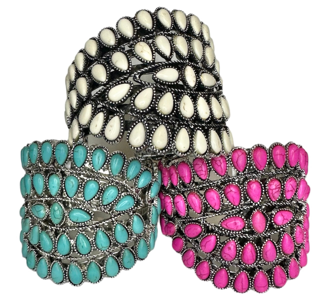 Extra Large Cuff Bracelet - Several Colors Available