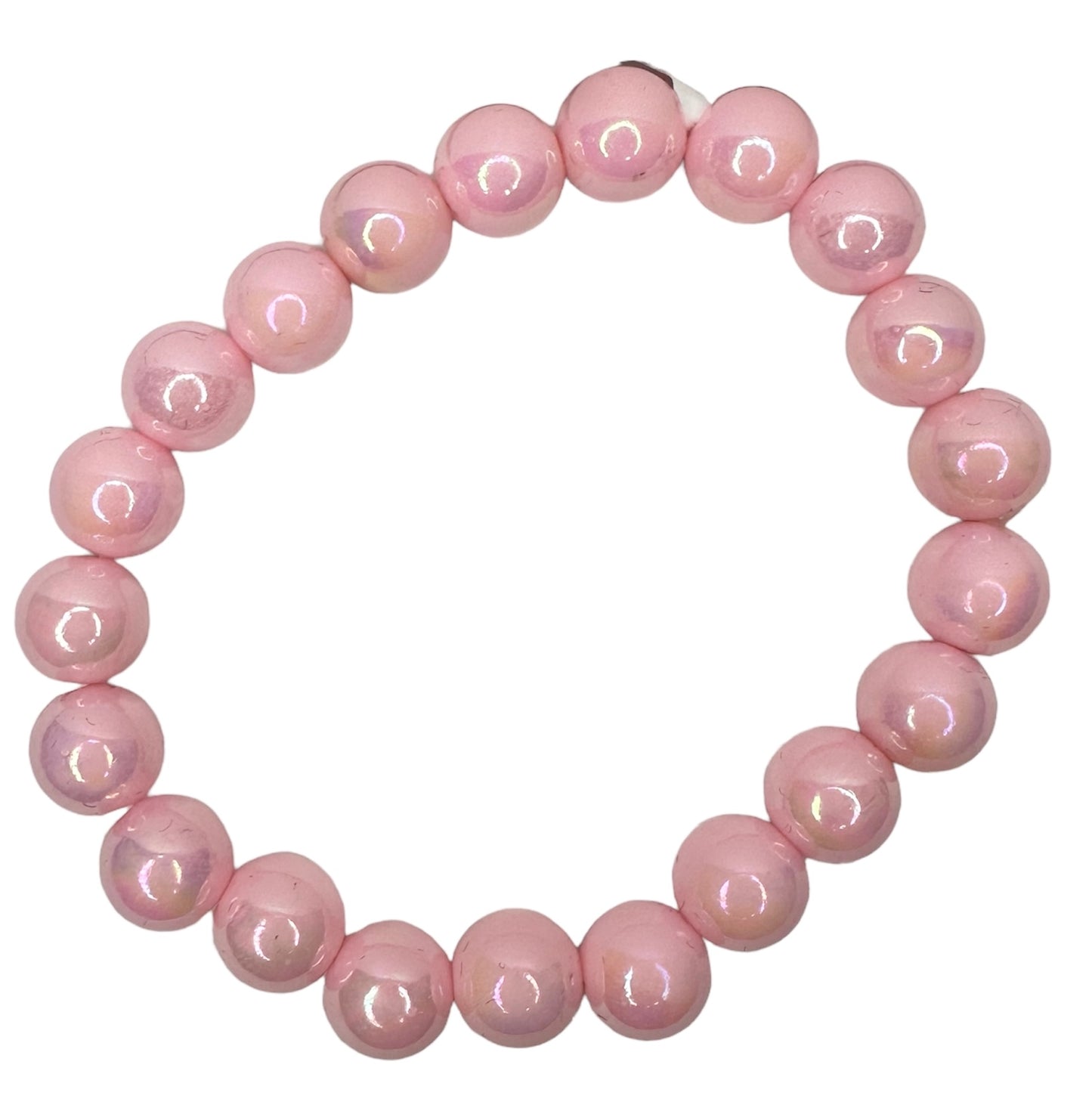 Pink Barbie Bead Bracelets