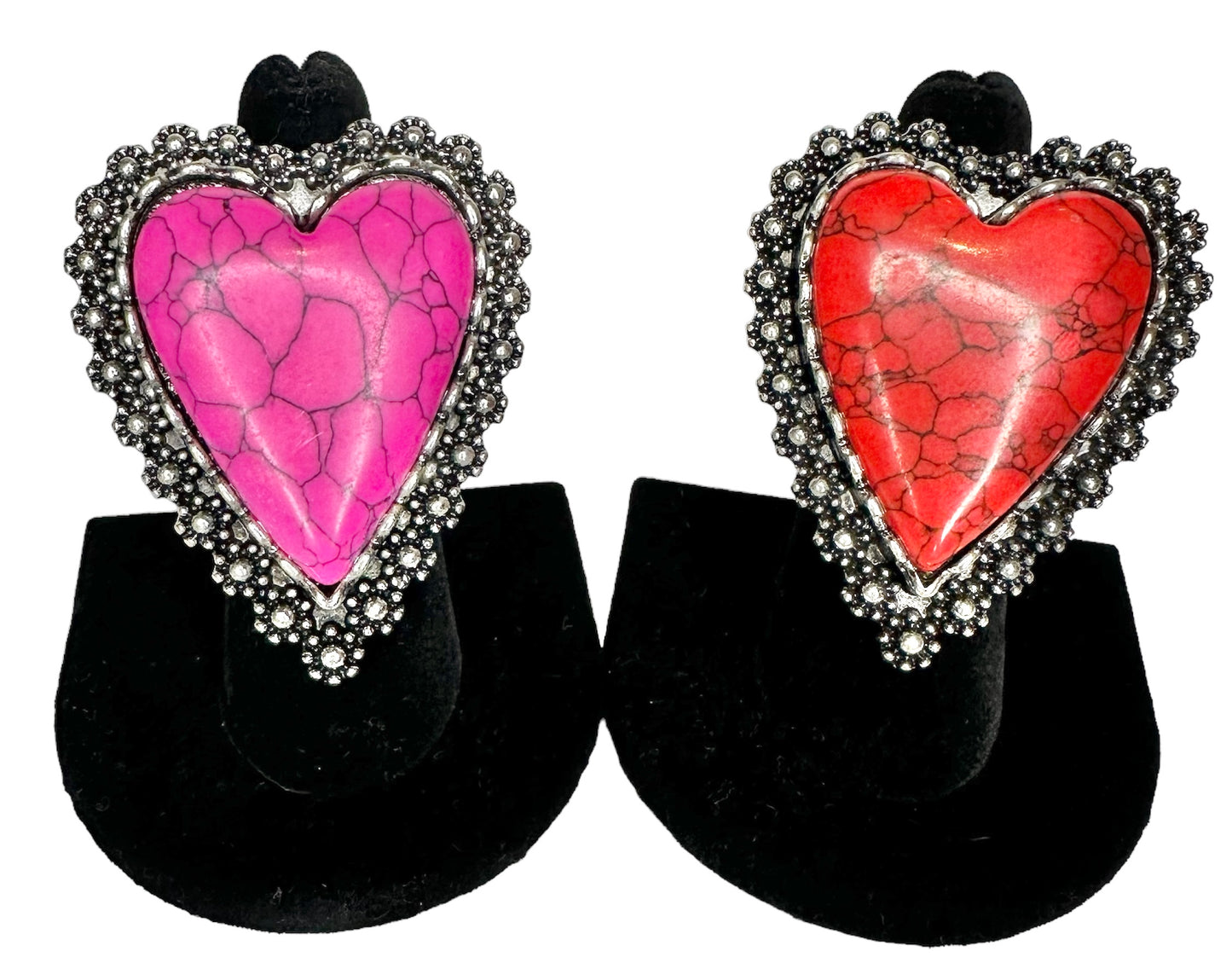 Big Heart Ring - Two colors available