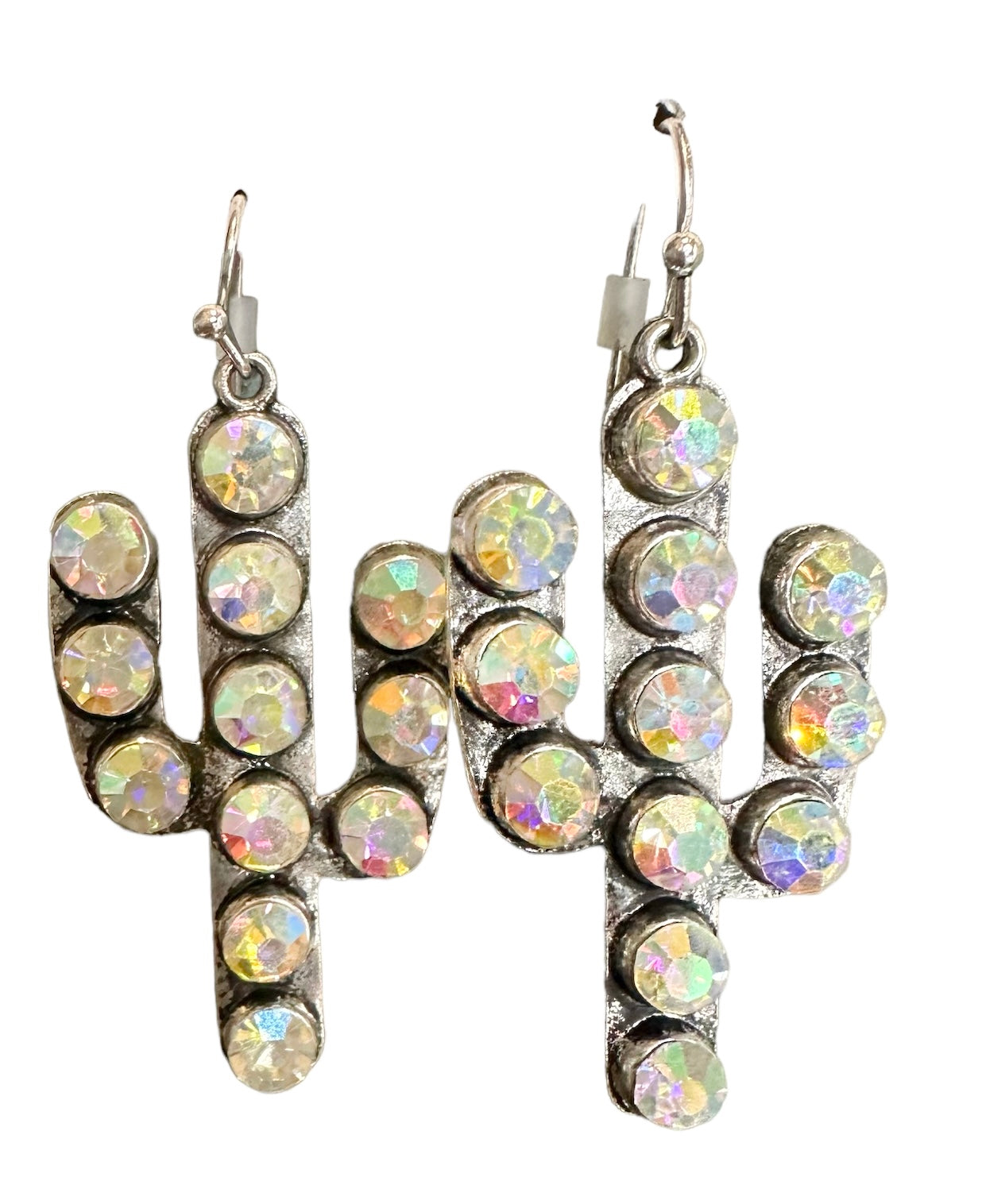 Iridescent Cactus Earrings