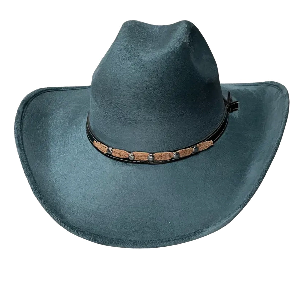 Cowboy Faux Suede Hat