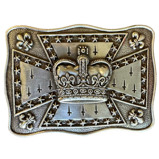 British Crown Buckle