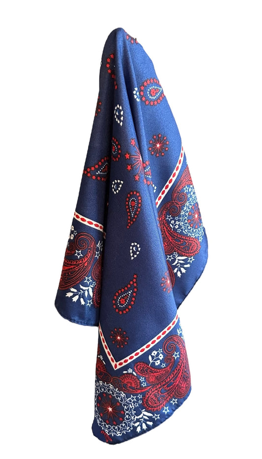 America Silk Scarf