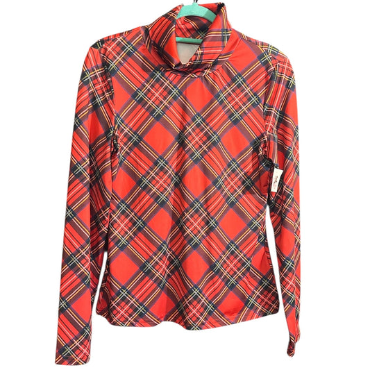 Plaid Red Long Sleeve Shirt