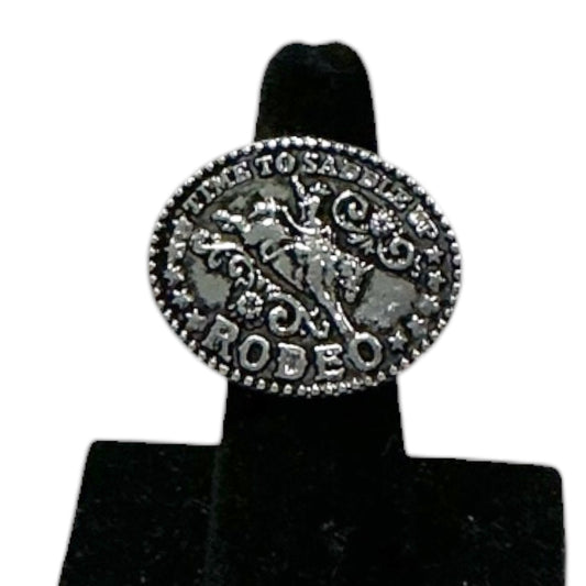 Time to Saddle Up Adjustable Ring