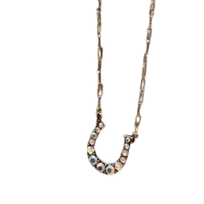 Horseshoe AB Necklace