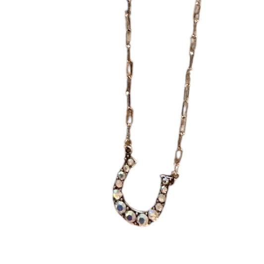 Horseshoe AB Necklace