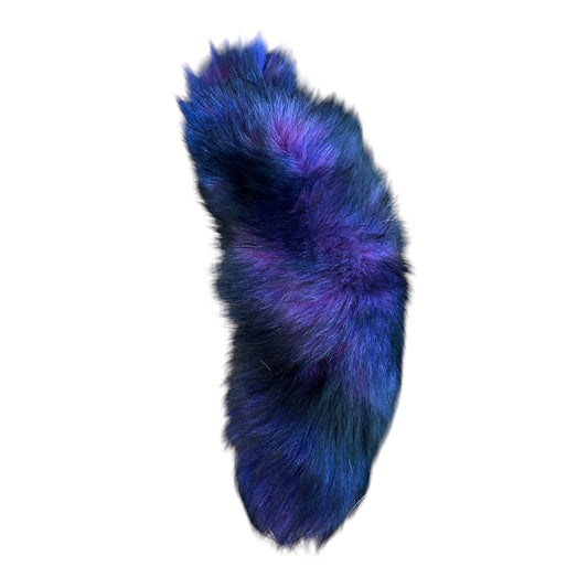 Purple Fox Tails - Purse Accessory