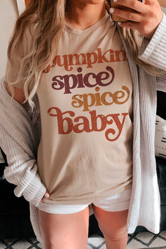 PUMPKIN SPICE SPICE BABY Graphic Tee