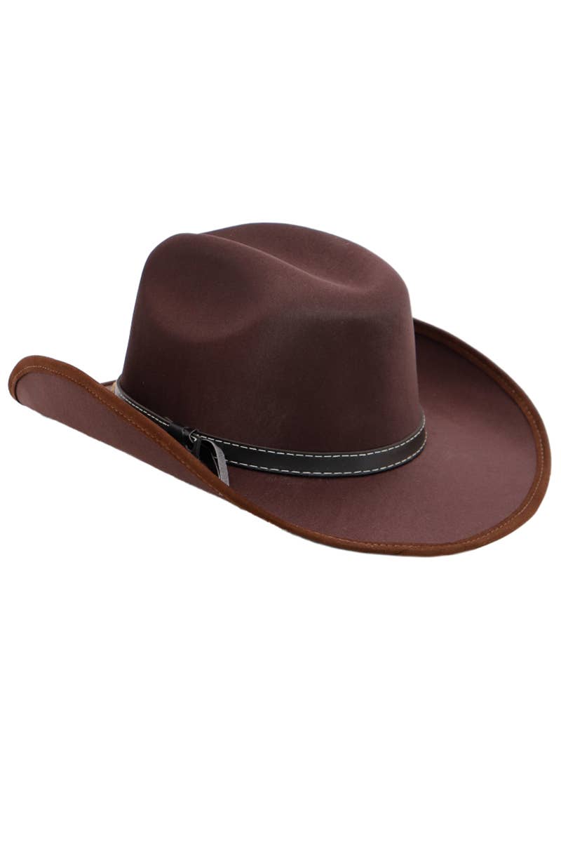 Kids Satin Cutter Crown Western Crafted Cowboy Hat