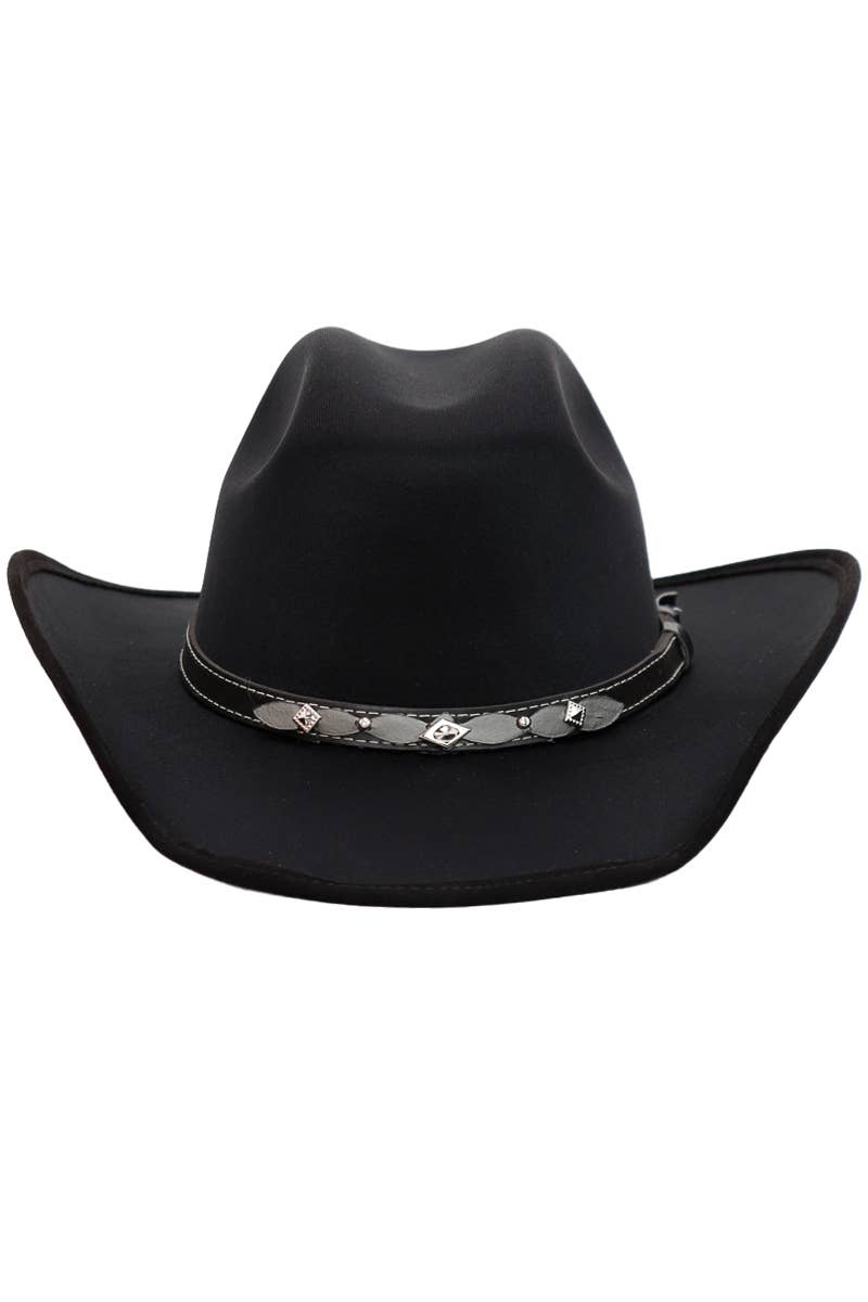 Kids Satin Cutter Crown Western Crafted Cowboy Hat