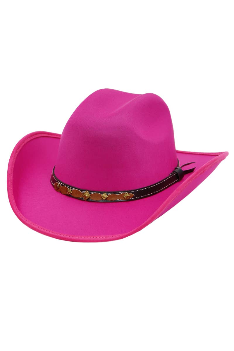 Kids Satin Cutter Crown Western Crafted Cowboy Hat